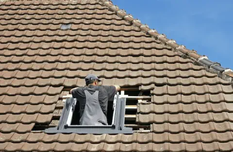 Pose de velux - Le Chay